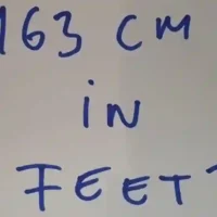 163 Cm In Feet